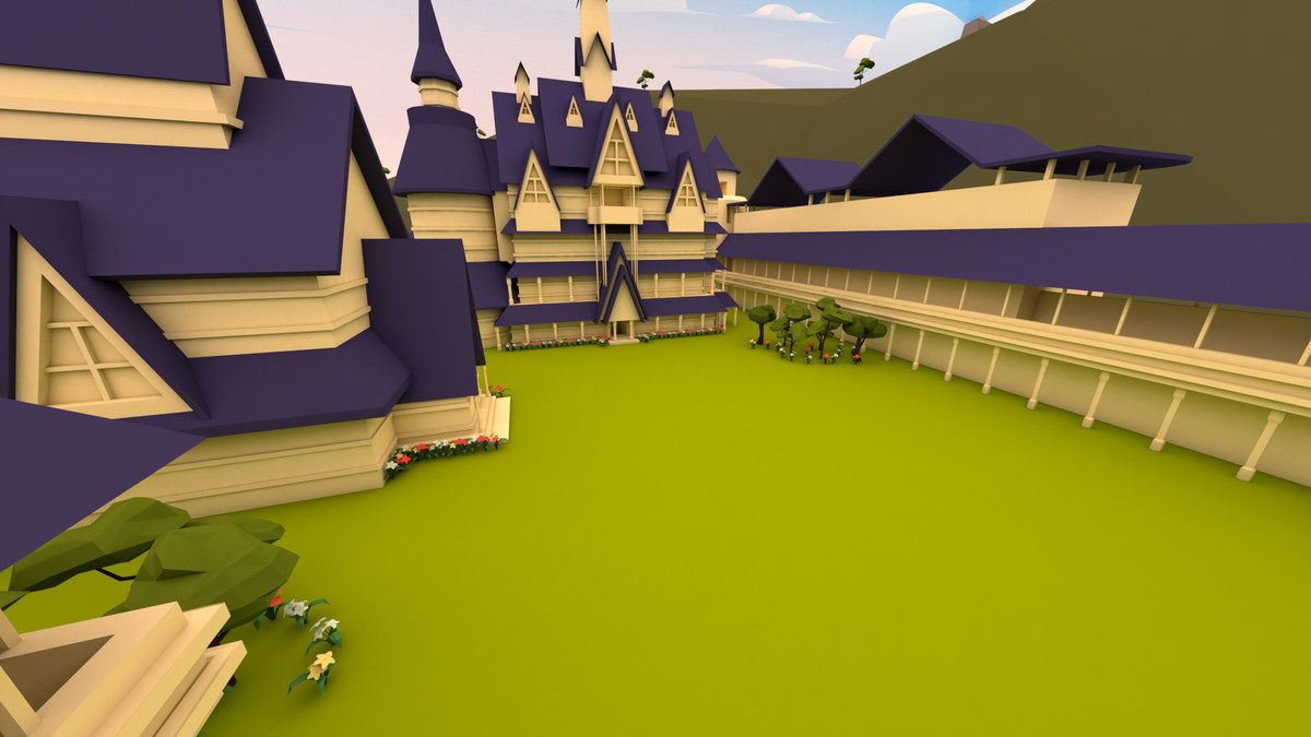 Low Poly Frozen Environment