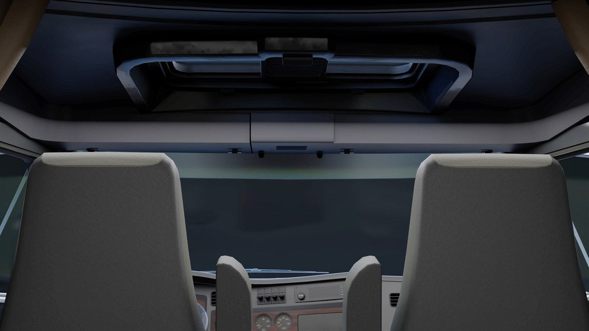 Heavy Truck Chassis 07 Cyan and Grey URP HDRP Textures