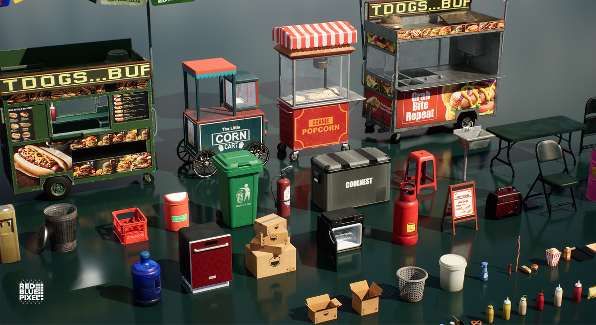 Modern Food Cart