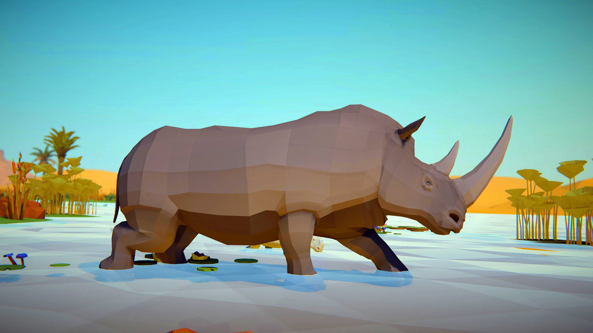 Poly Art: Rhino