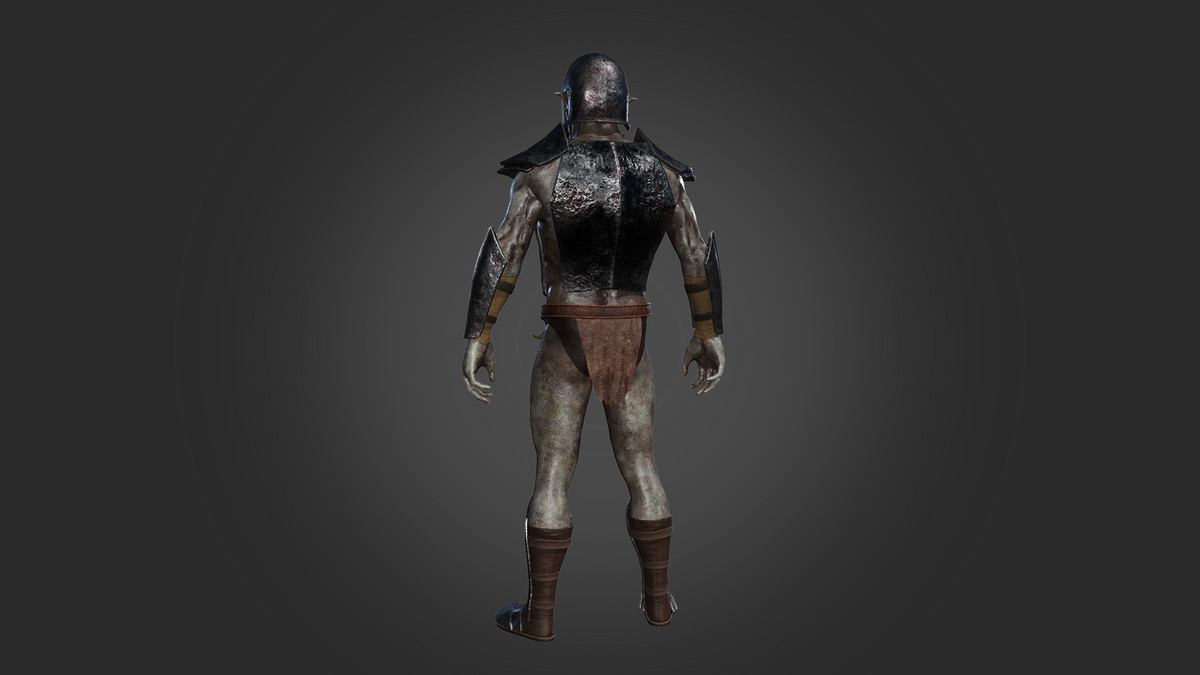 Orc warrior character