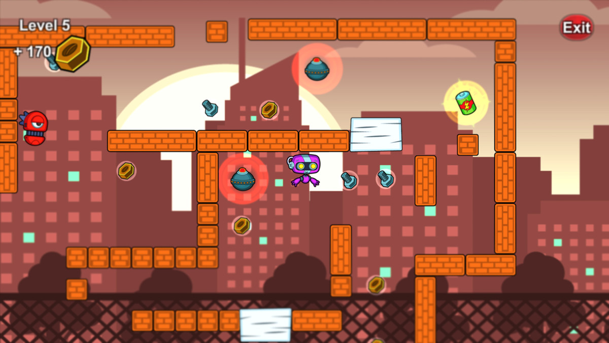 Robot Rush 2D - Game Template