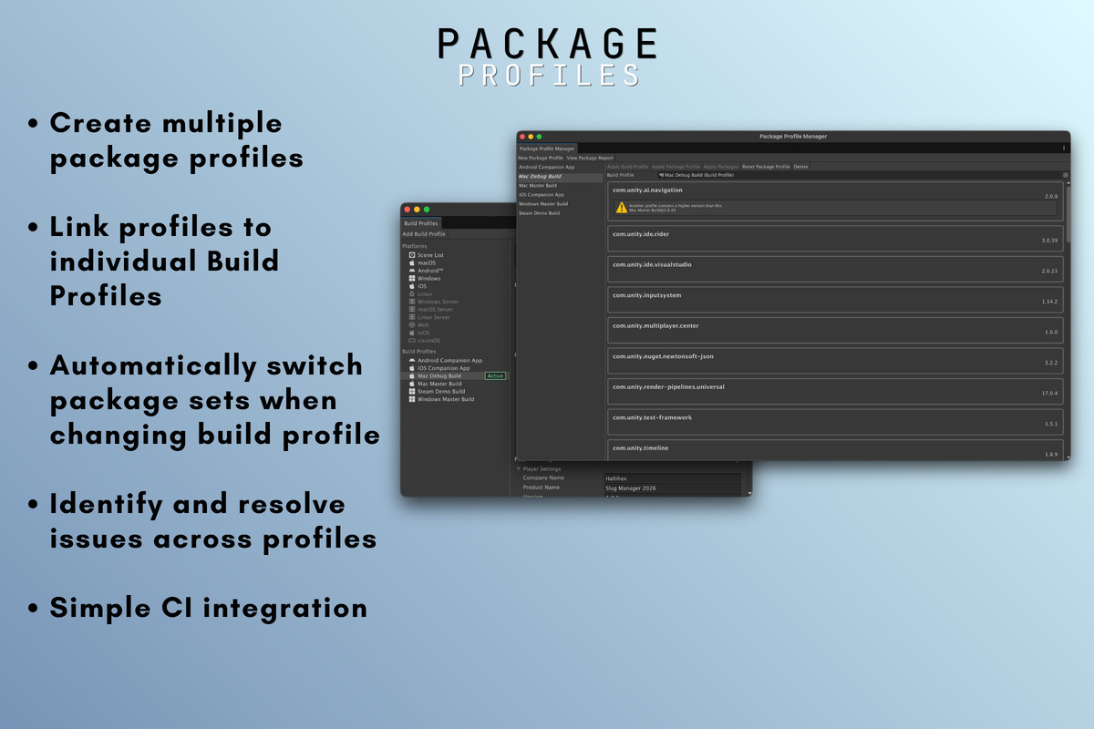 Package Profiles