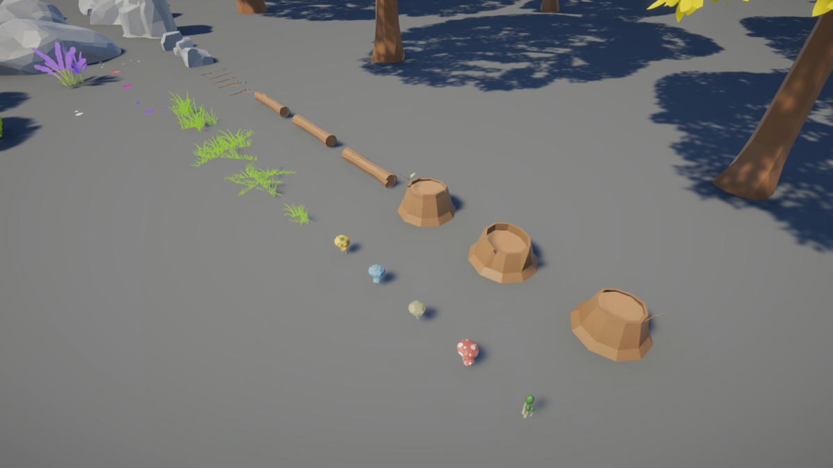 VERDANT Low Poly Modular Medieval Village