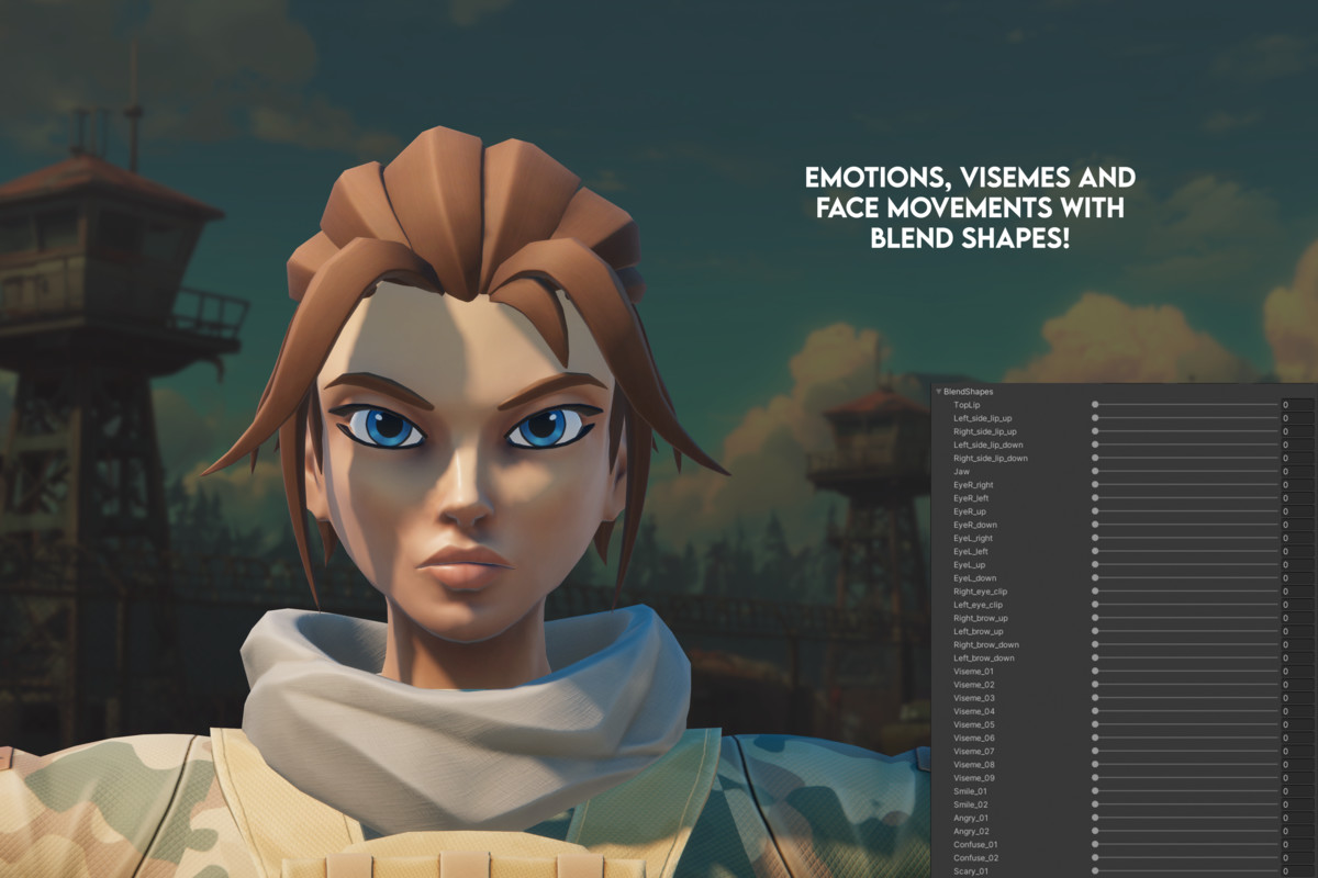 Stylized Military Characters – Modular Soldiers