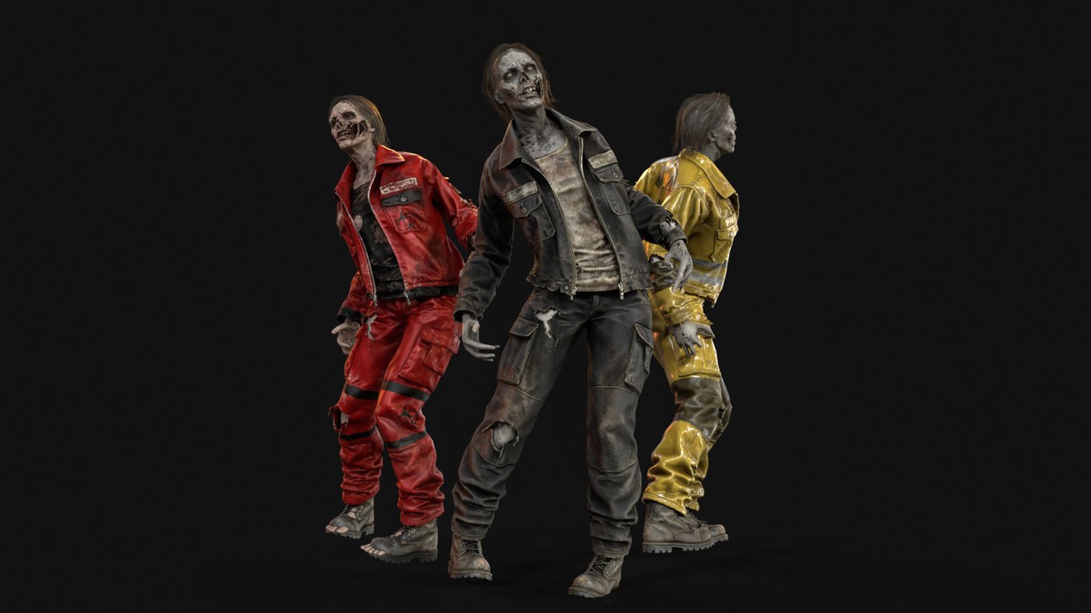 Zombie Worker Girl Two