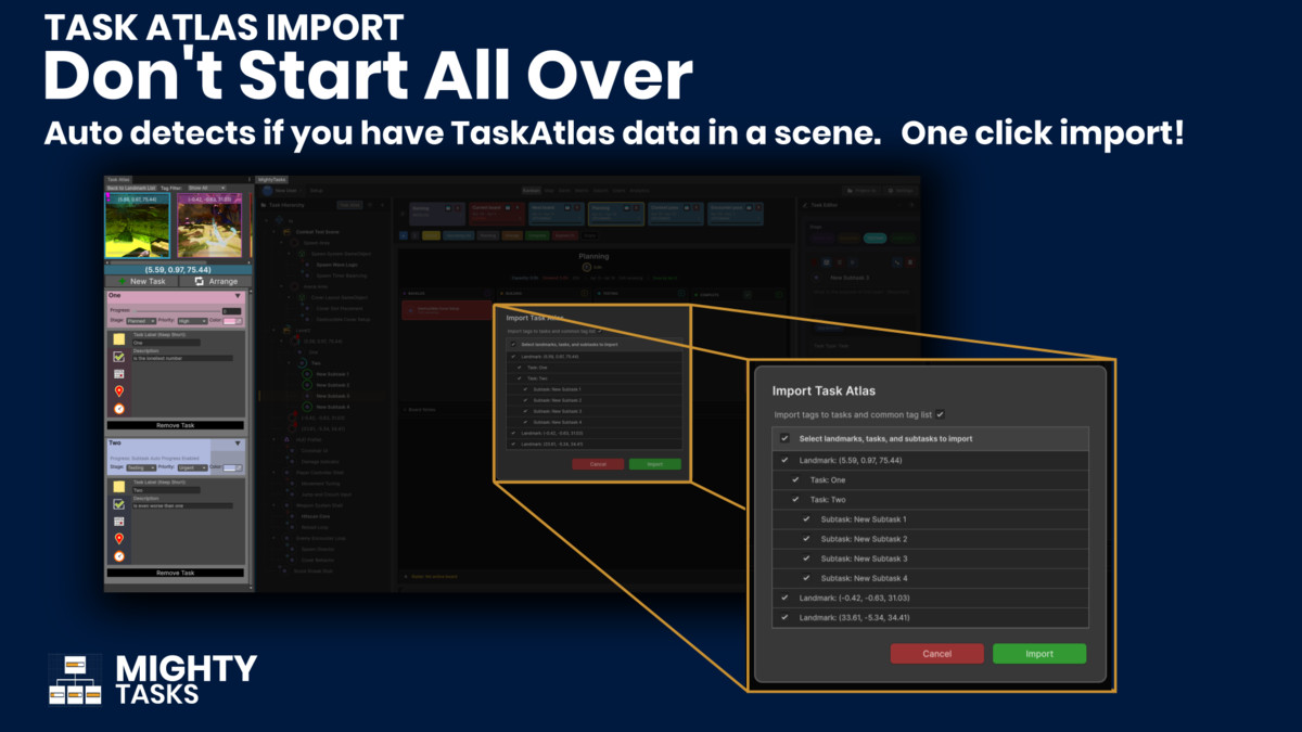 MIGHTY TASKS - Kanban, Gantt, Tasks, Mindmaps, Users and more!