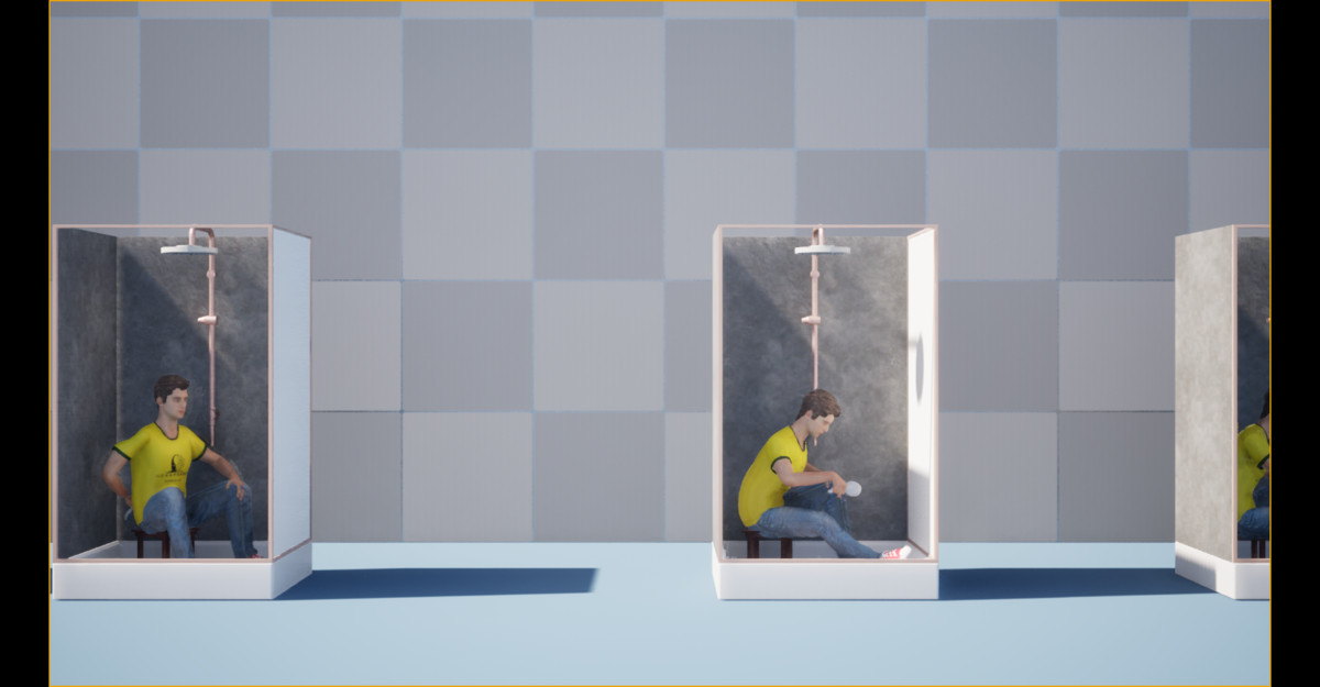 Shower NPC Animation