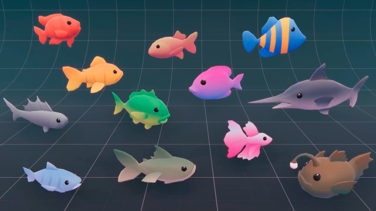 Stylized Fish Pack - LowPoly Aquatic Life