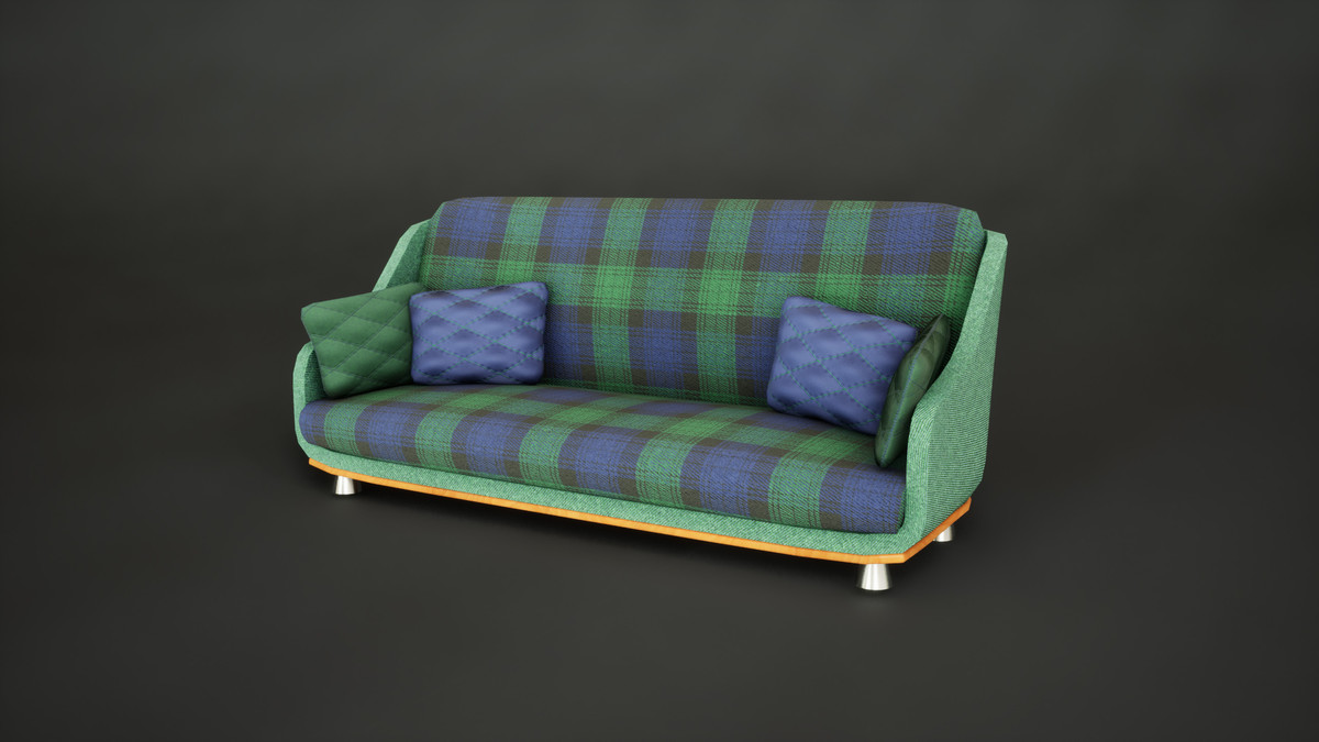 Upholstered Furniture Pack - Customizable 4K PBR Seating Collection Vol.01.
