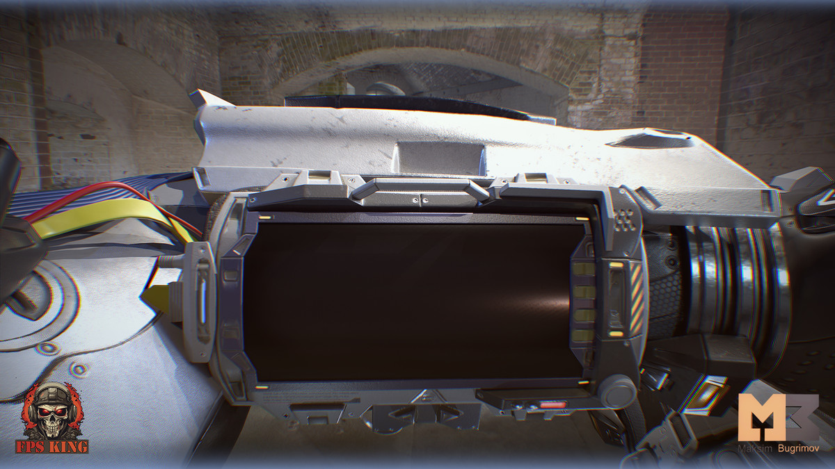 Sci-Fi Hands With Pistol