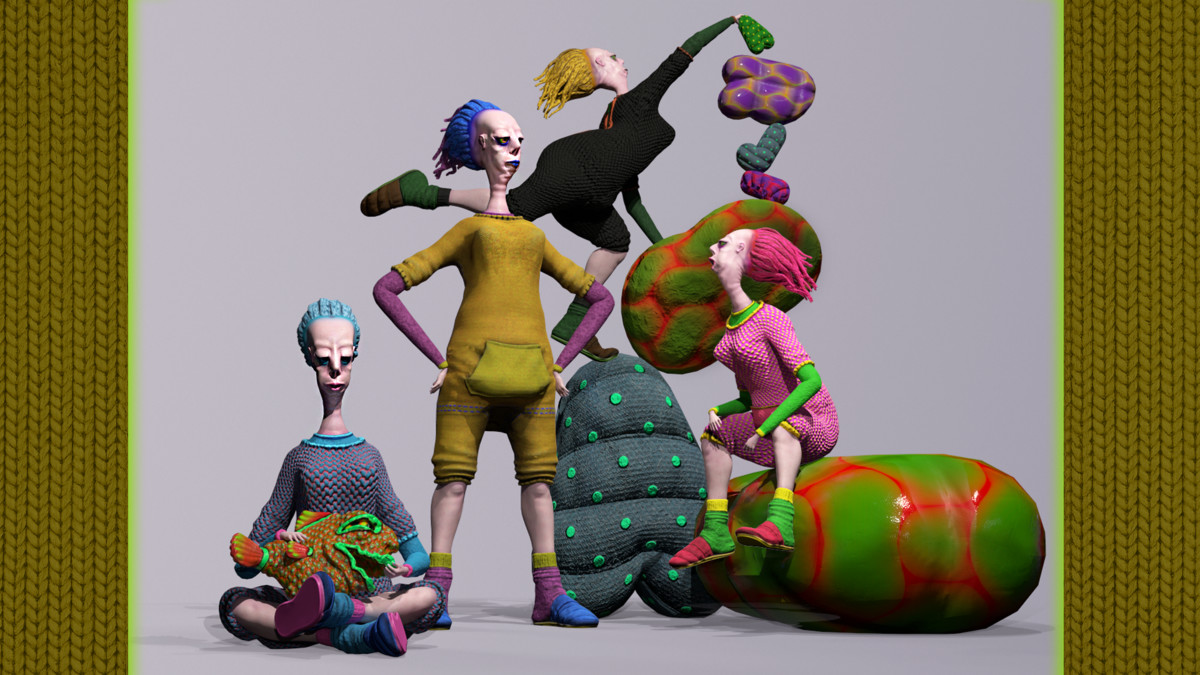 Funky Cartoon Woman – Dolores