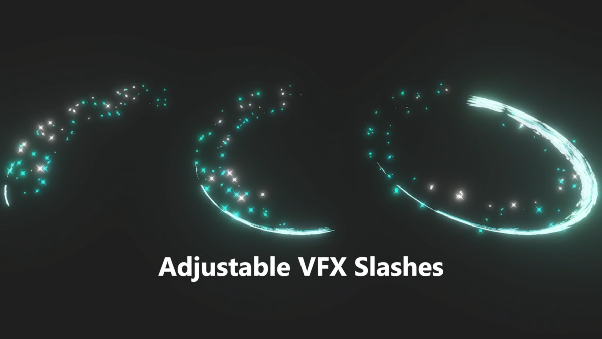 Adjustable Slash VFX Pack