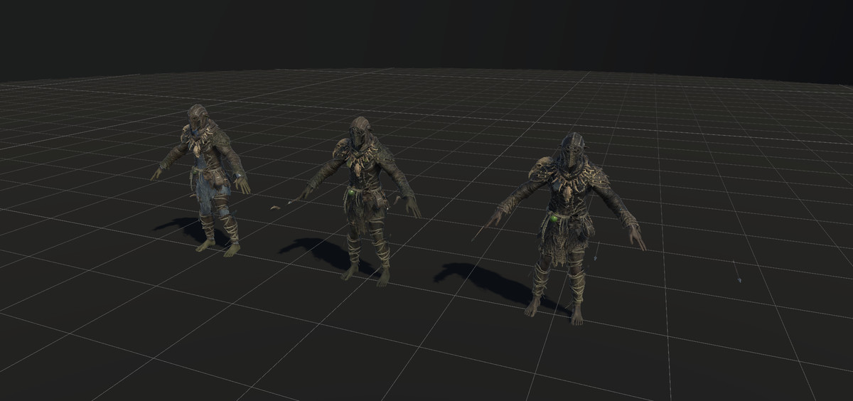 Orc Archer Game Ready