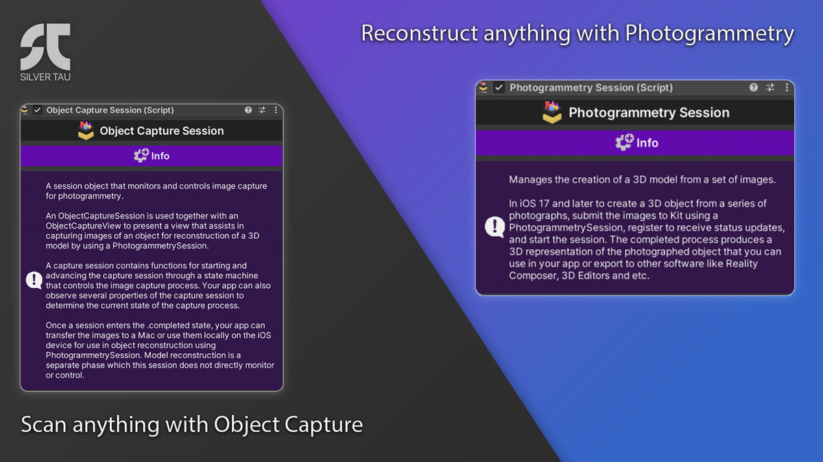 Object Capture for Unity Kit