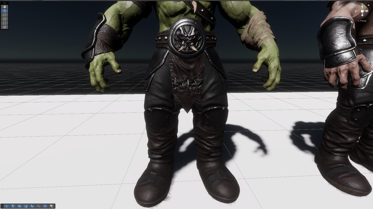 Realistic Orc Character