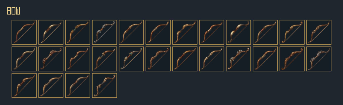 863 Weapon Icons – Mega RPG Weapon Pack