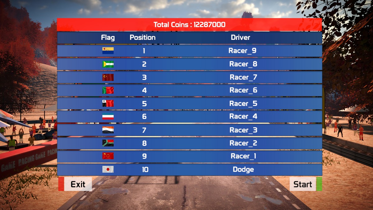 Complete Racing Game 2 (Mega Game) for URP