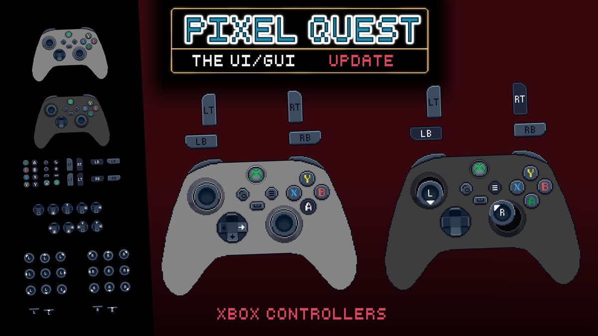 2D Pixel Quest Vol.3 - The UI/GUI