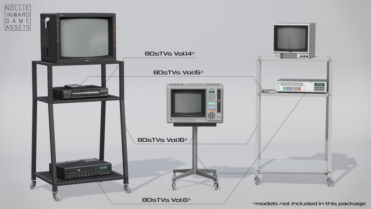 80s TVs Vol.4 Professional CRTs
