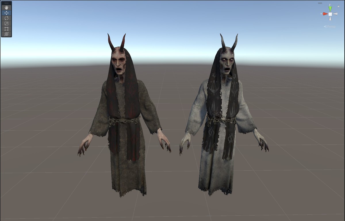 Flying Demon Ghost