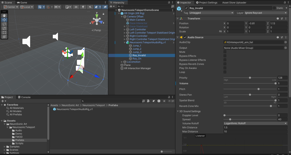 NeuroSonic Teleport Audio Engine