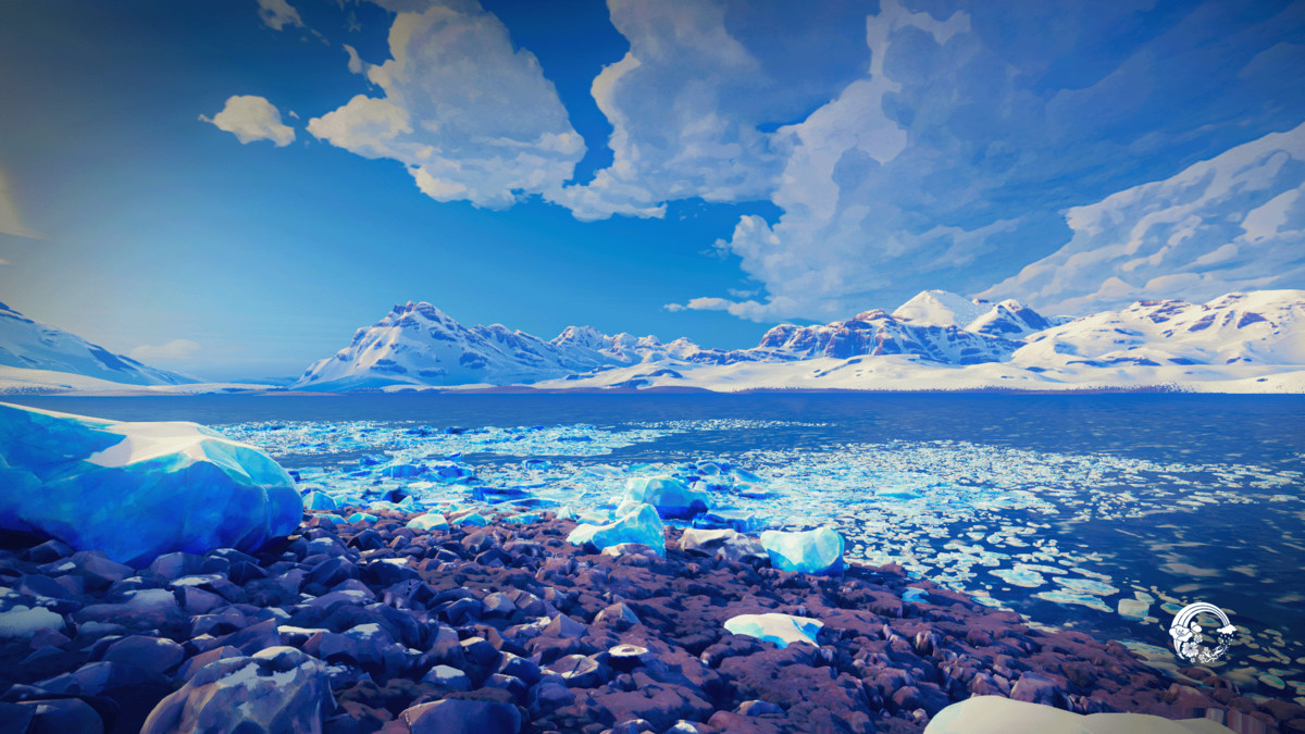 Arctic Landscape Stylized
