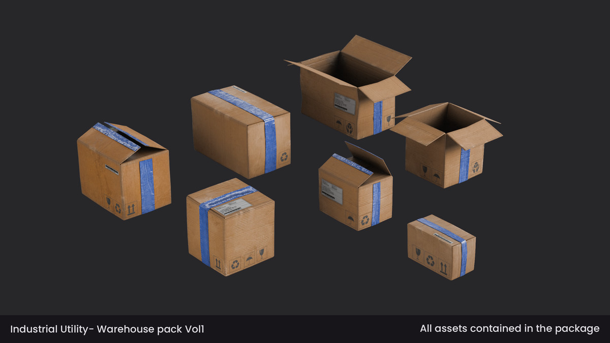 Industrial Utility- Warehouse pack Vol1