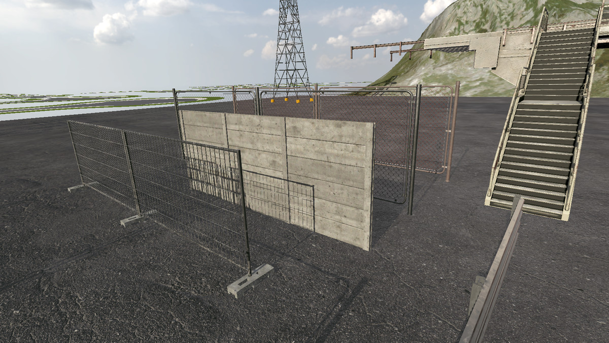 Modular Road, Street, Walls & Traffic Props