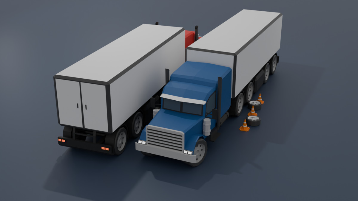 Mobile Optimize-Low Poly Vehicles