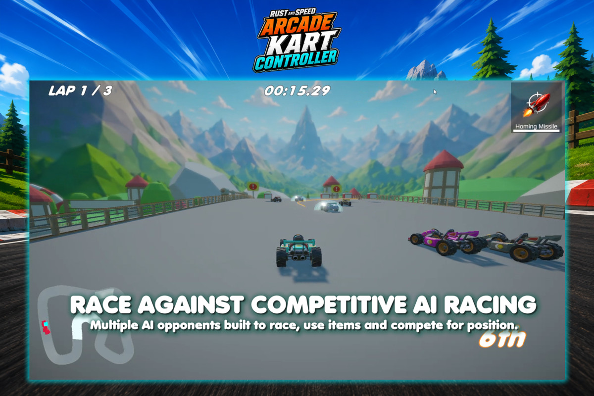Rust & Speed – Arcade Kart Controller
