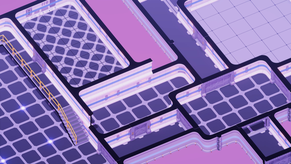 Sci-Fi Interior Modular Kit 02