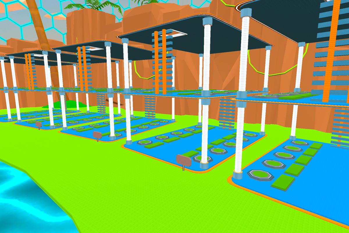 Obby Island Survival Environment Pack