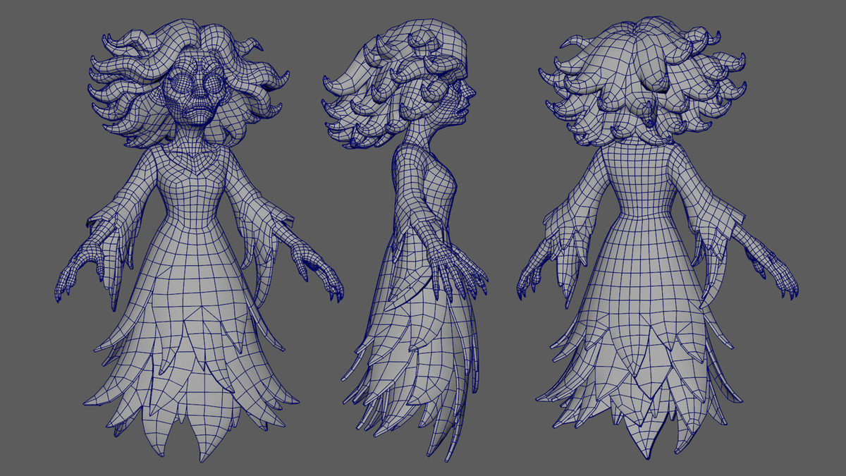 Banshee - stylized character