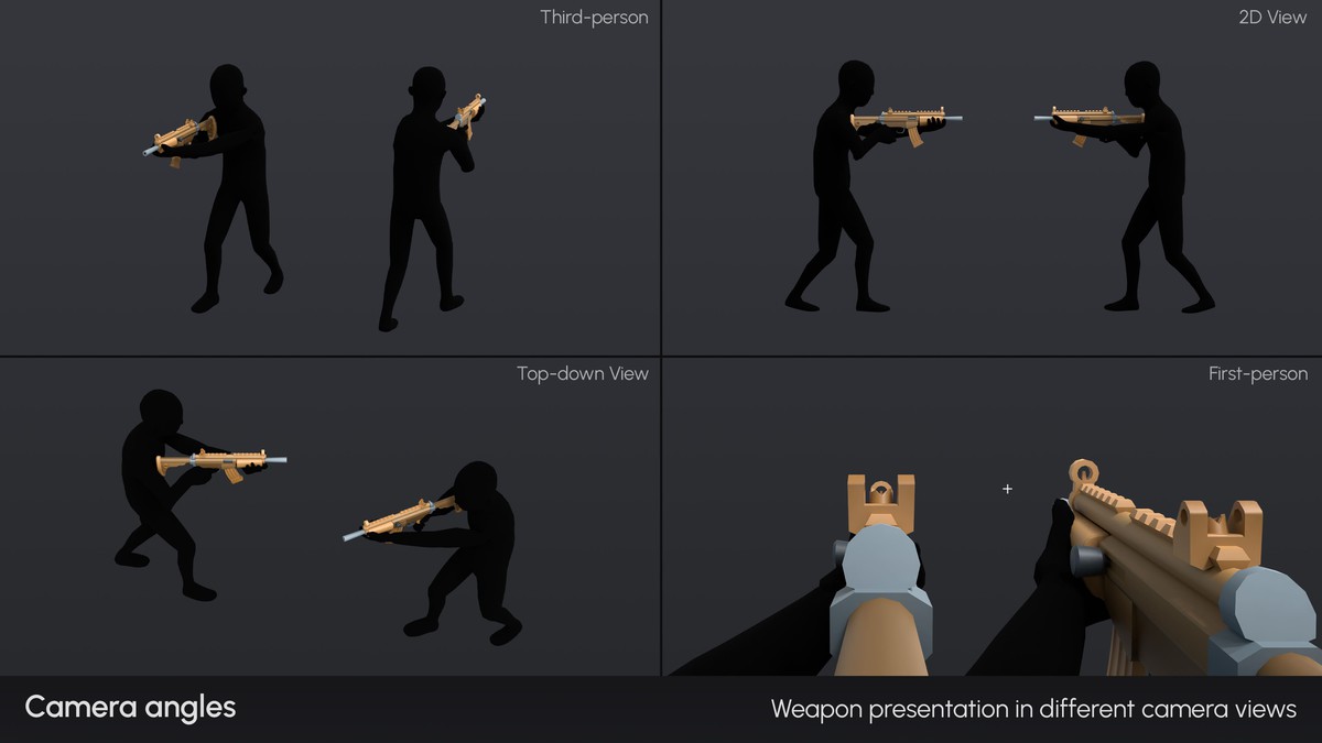Cartoon Weapons - Low Poly 3D Models Pack