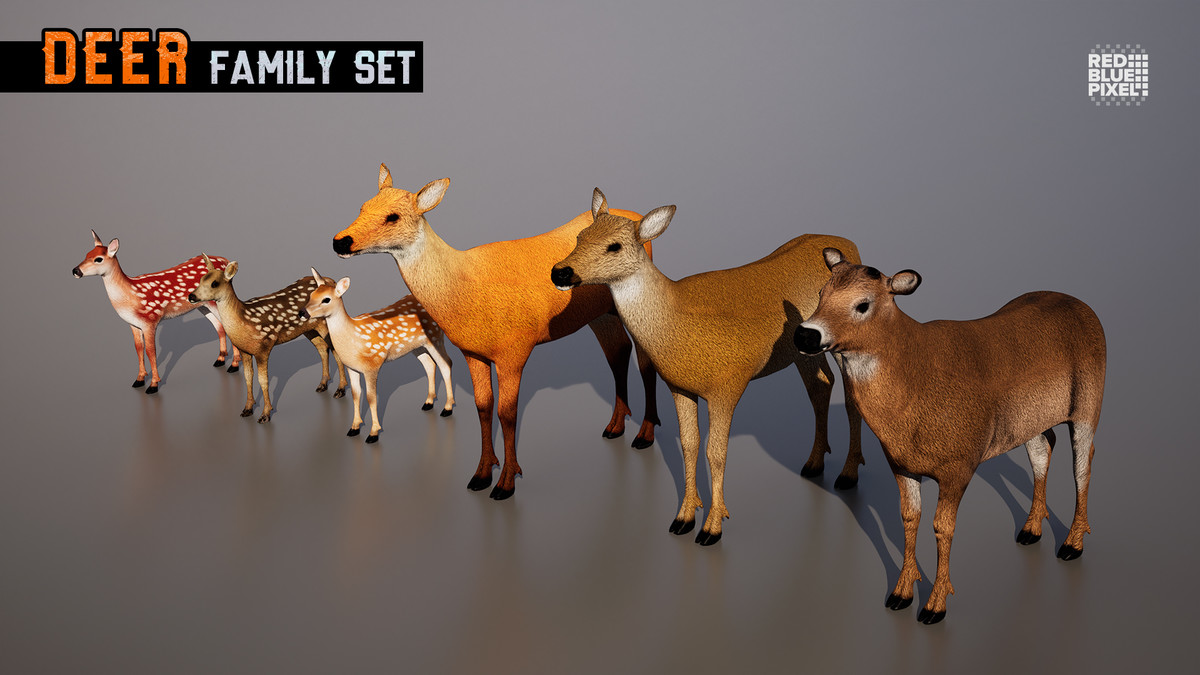 Deer Family Pack