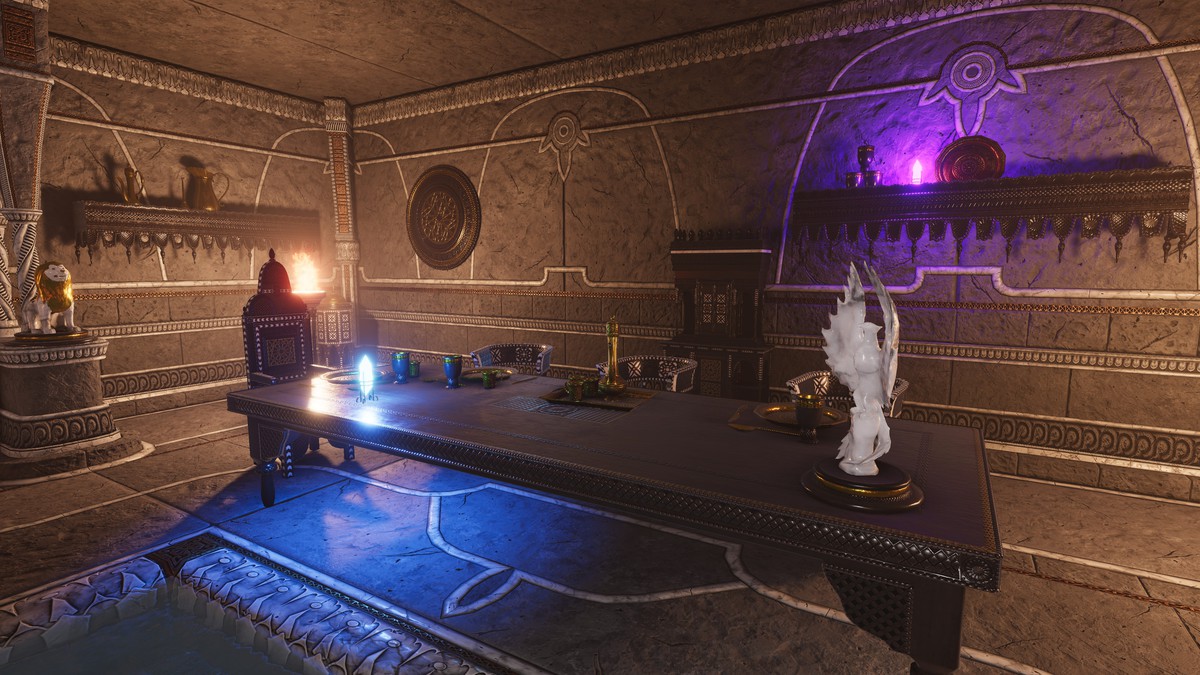 Modular Temple Interior