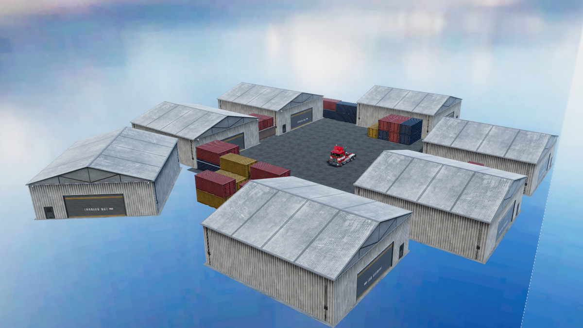 Cabover truck with fuel trailer