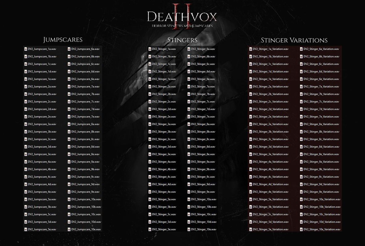 Deathvox II - Horror Jumpscares and Stingers