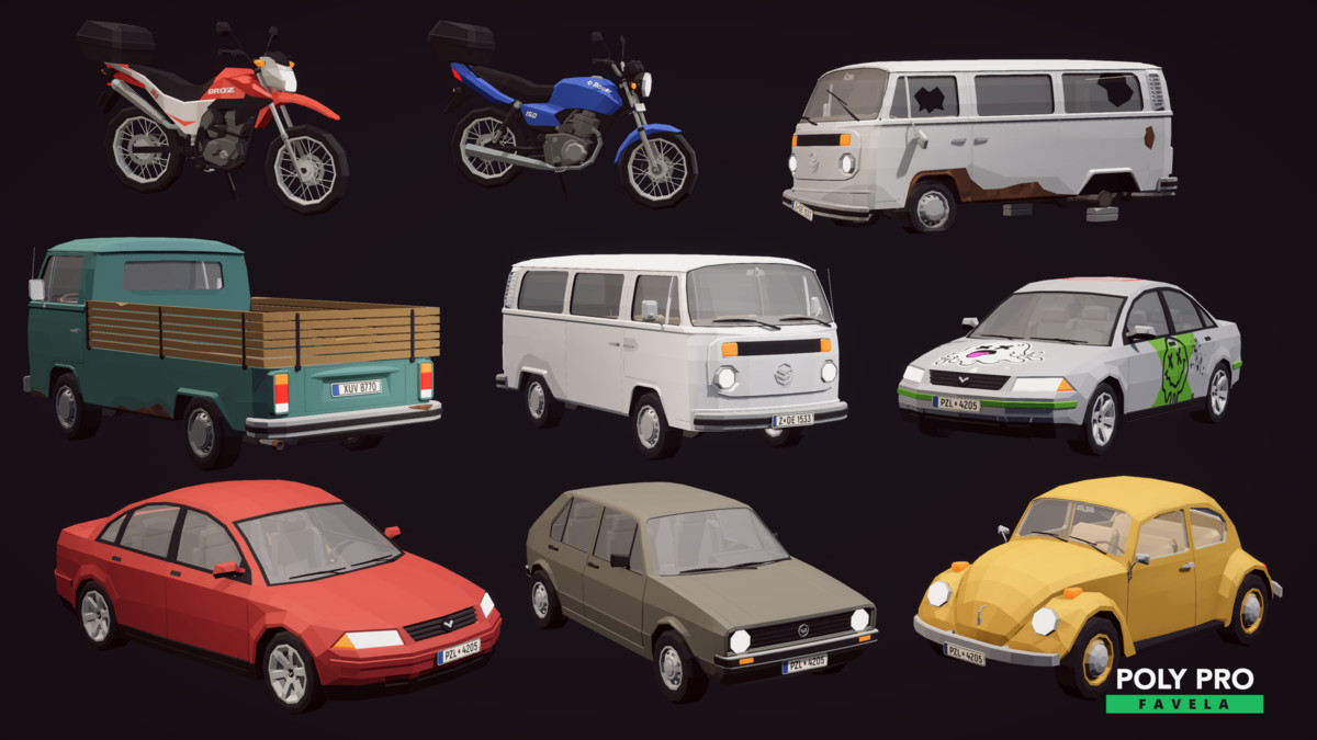 Poly Pro Favela - Low Poly Assets