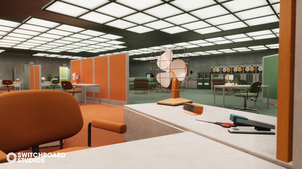 Mid-Century Brutalist Data Centre