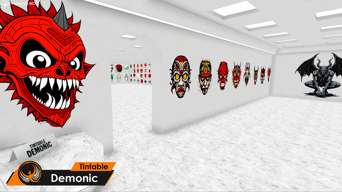 P3D: Mega Decal Textures (3500+ for Walls, Cars, and Level Design)