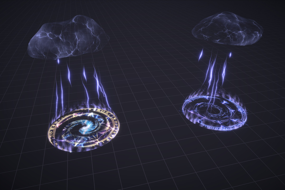 Stylized Thundercloud VFX