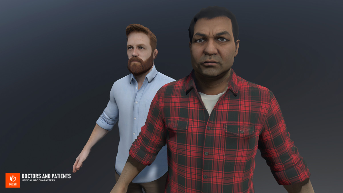 47 Medical & Lab Characters – Doctors, Patients, Scientists