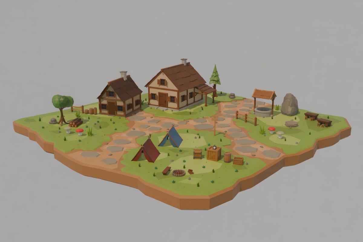 Stylized Medieval Environment Pack