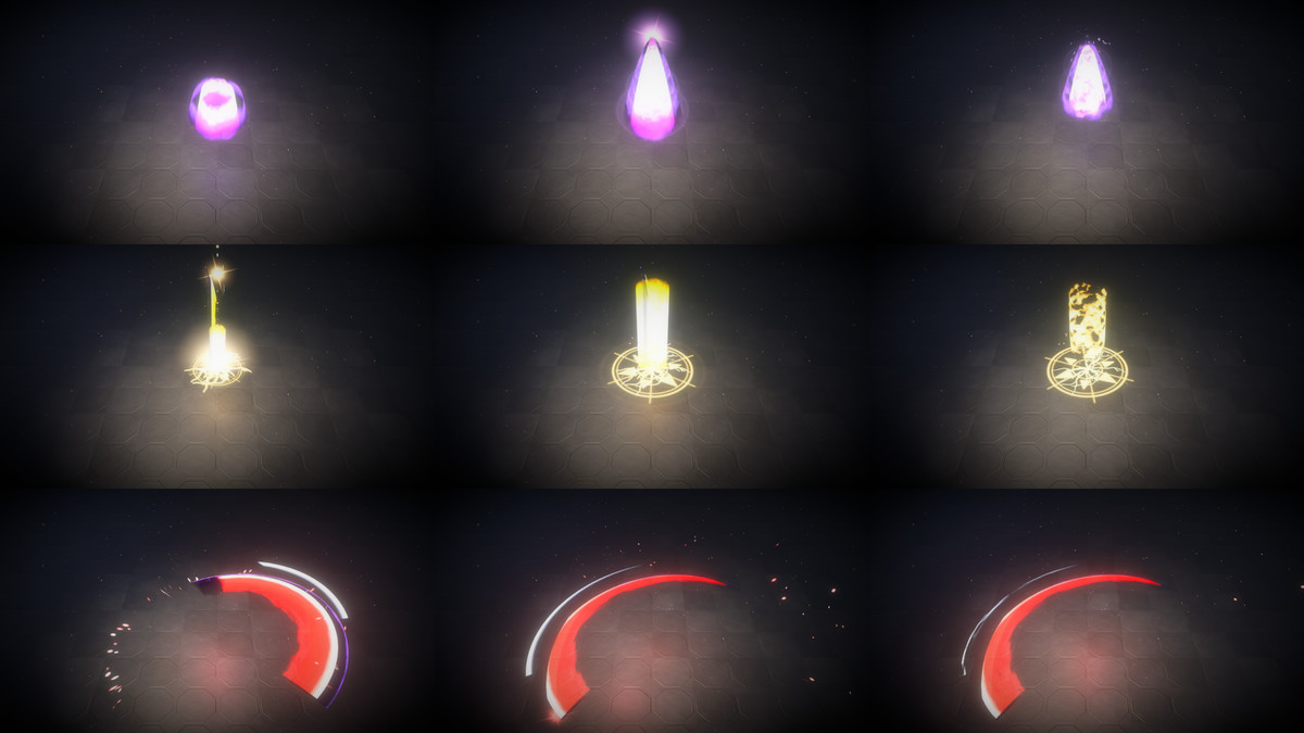 Stylized Combat VFX - 150 Effects