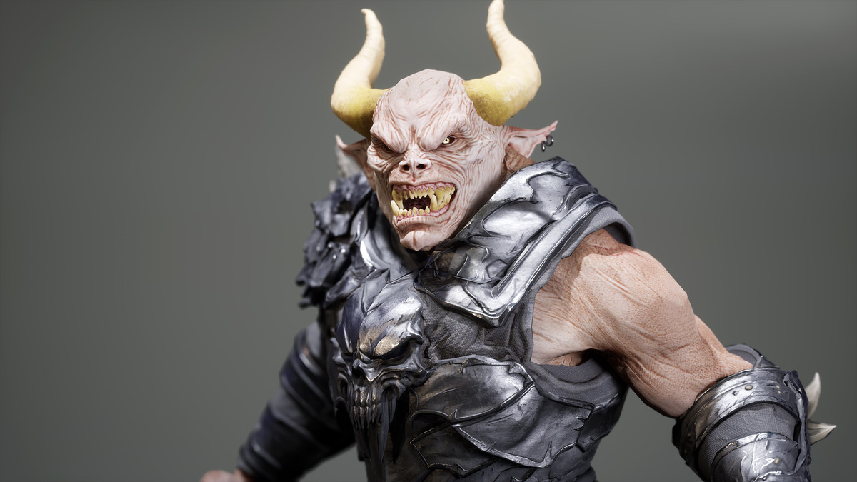 Medieval Demon Creature