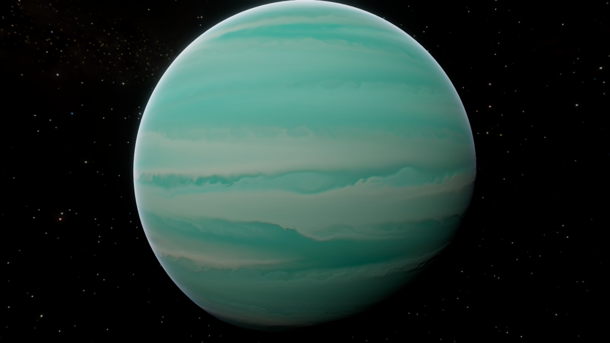 Gas Giants: Curl Flow Simulation, Shaders and In-Editor Baking