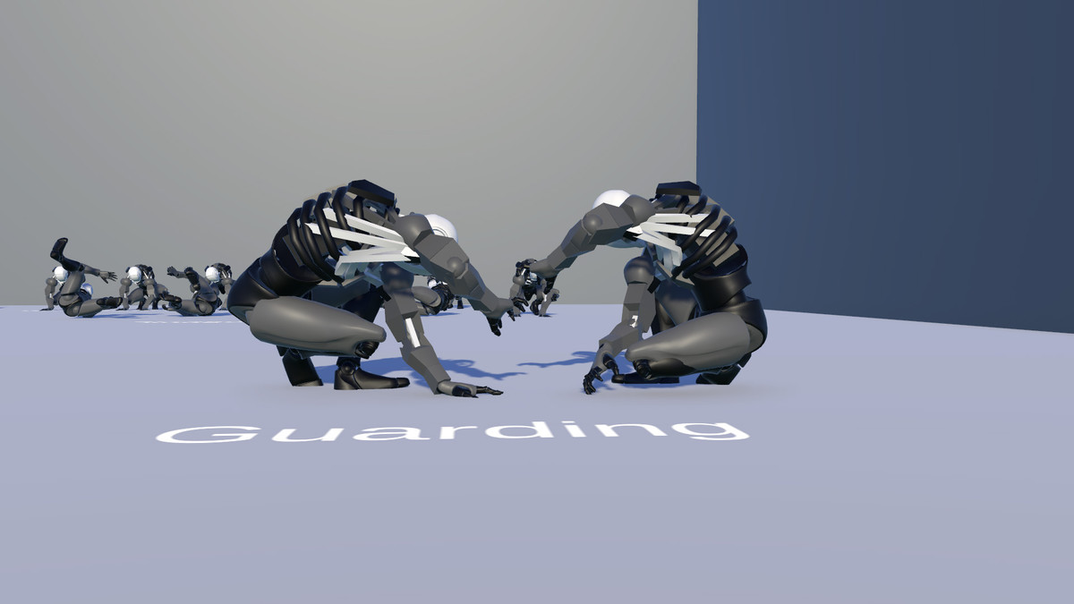 Crawling Ghoul Animations