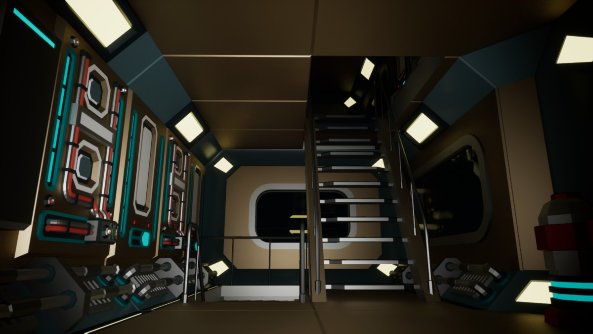 Sci-Fi Planetary Outpost: Ultimate Modular Construction Kit, low-poly stylized